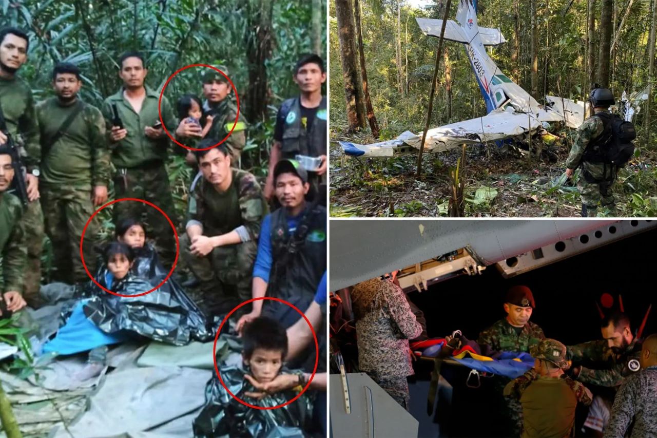 Colombia plane crash: Mum told children to leave her and get help